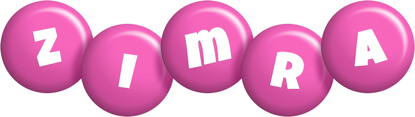 Zimra candy-pink logo