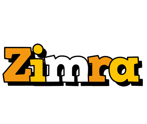 Zimra cartoon logo