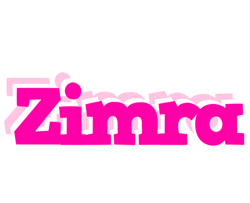 Zimra dancing logo