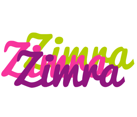 Zimra flowers logo