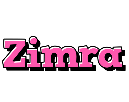 Zimra girlish logo