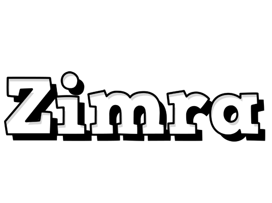 Zimra snowing logo