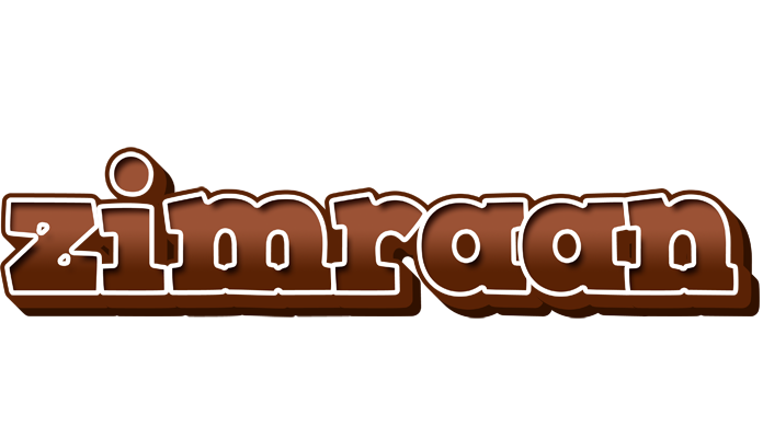 Zimraan brownie logo