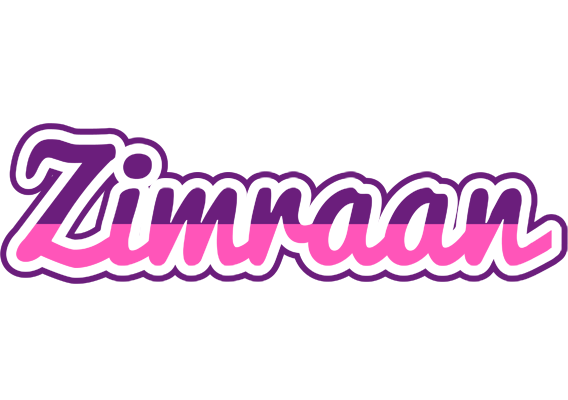 Zimraan cheerful logo