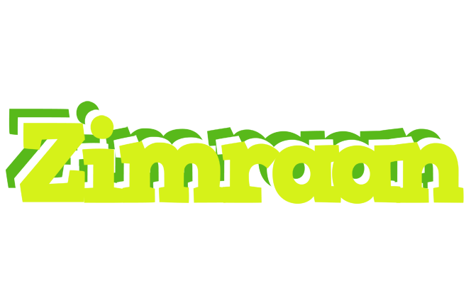 Zimraan citrus logo