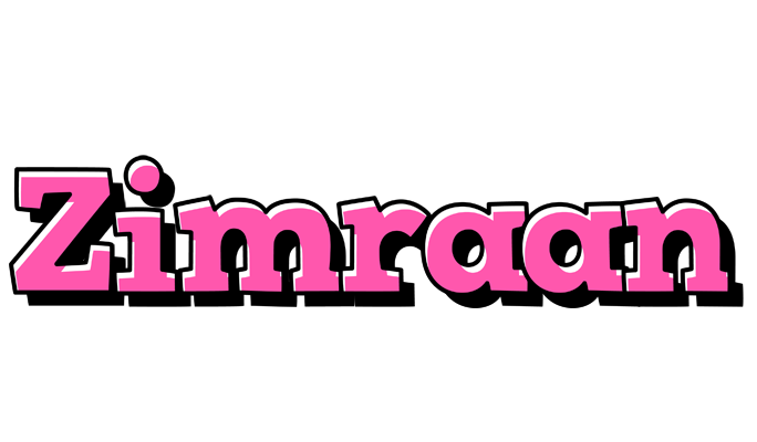 Zimraan girlish logo