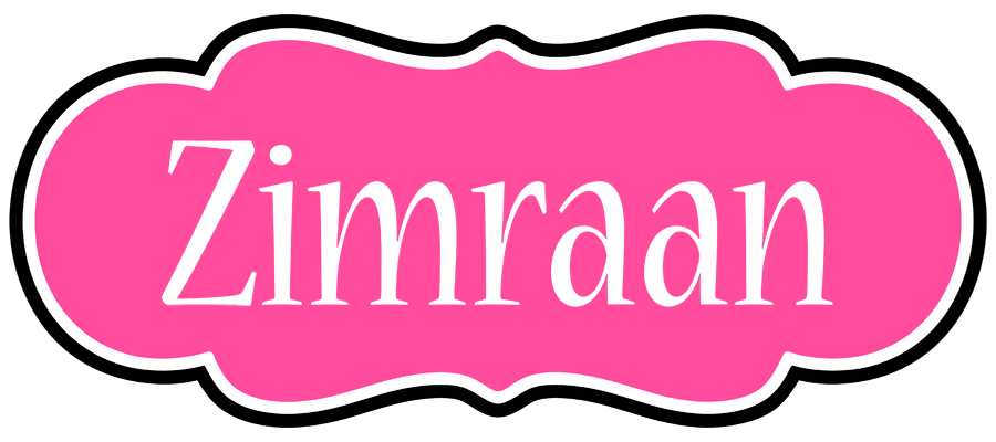 Zimraan invitation logo