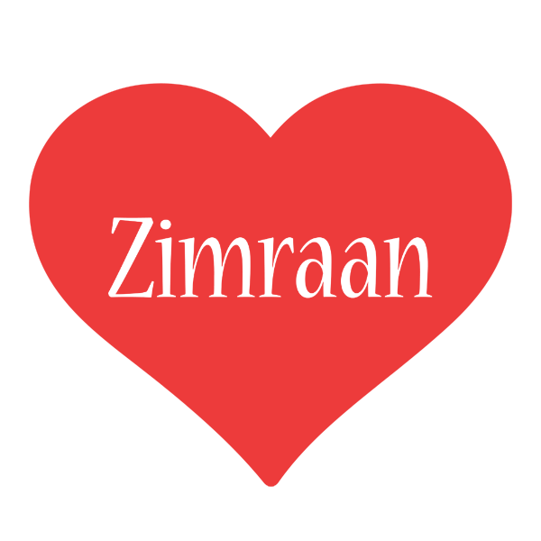 Zimraan love logo