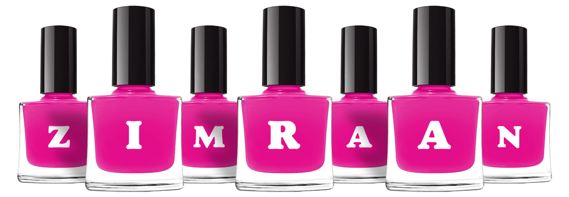 Zimraan nails logo