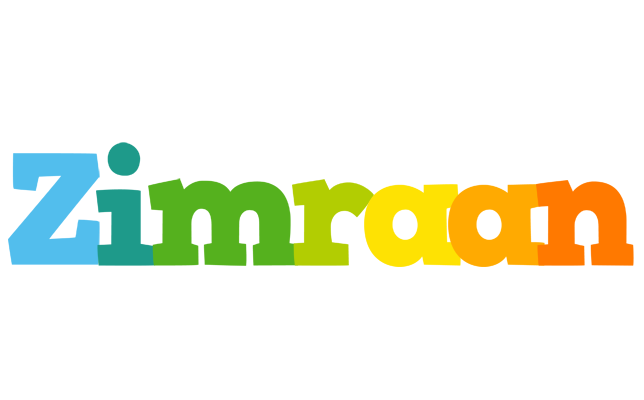 Zimraan rainbows logo