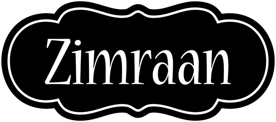 Zimraan welcome logo