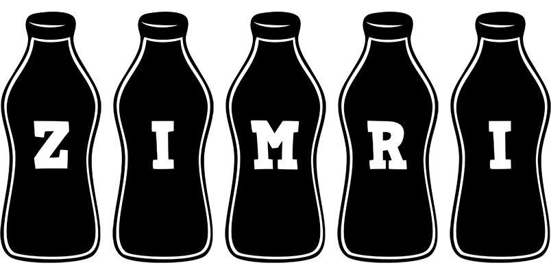 Zimri bottle logo