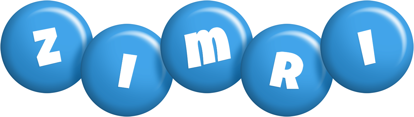 Zimri candy-blue logo