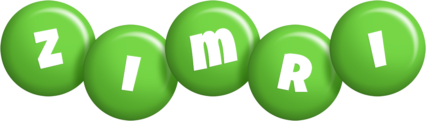 Zimri candy-green logo