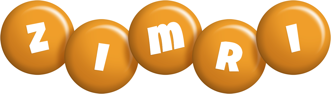 Zimri candy-orange logo