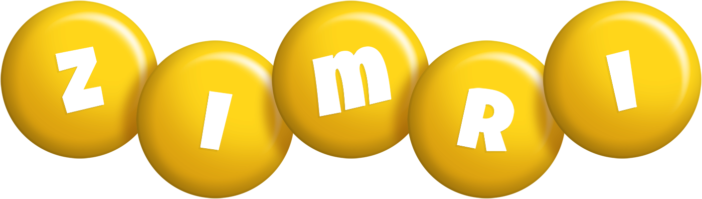 Zimri candy-yellow logo