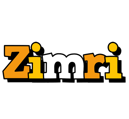 Zimri cartoon logo