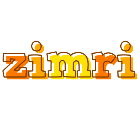 Zimri desert logo