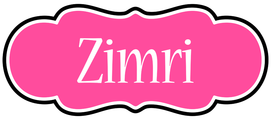 Zimri invitation logo
