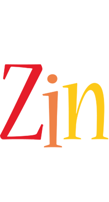 Zin birthday logo