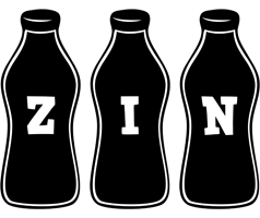 Zin bottle logo