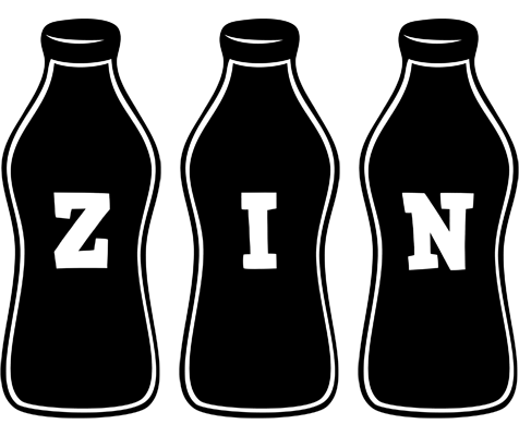Zin bottle logo