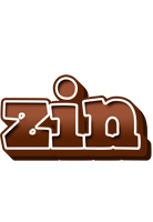 Zin brownie logo