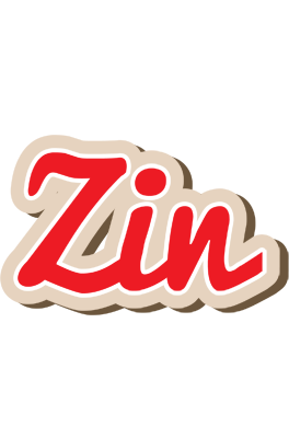 Zin chocolate logo