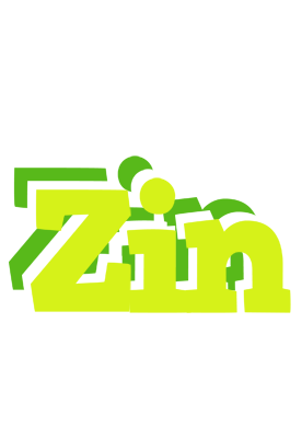 Zin citrus logo
