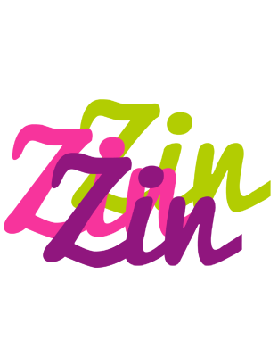 Zin flowers logo