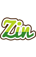 Zin golfing logo