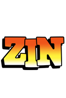 Zin sunset logo