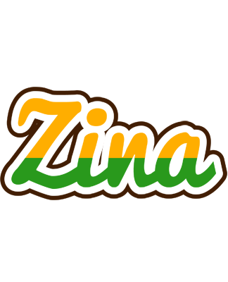 Zina banana logo