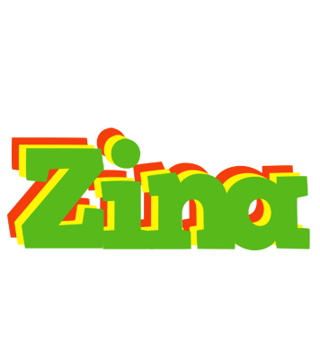 Zina crocodile logo