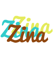 Zina cupcake logo