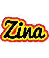 Zina flaming logo