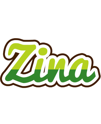 Zina golfing logo