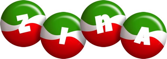 Zina italy logo