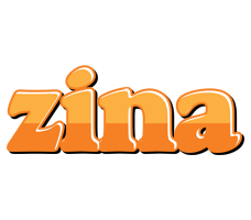 Zina orange logo