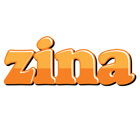 Zina orange logo