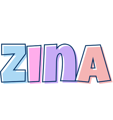 Zina pastel logo