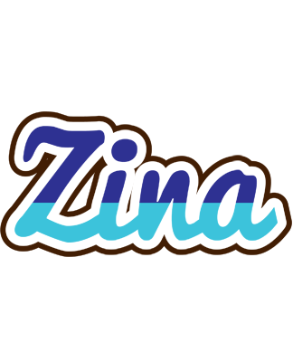 Zina raining logo