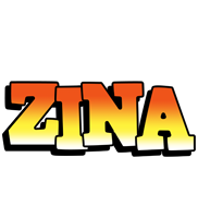 Zina sunset logo