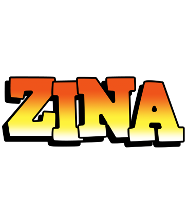Zina sunset logo