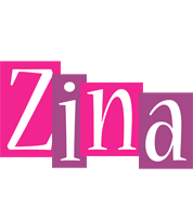 Zina whine logo