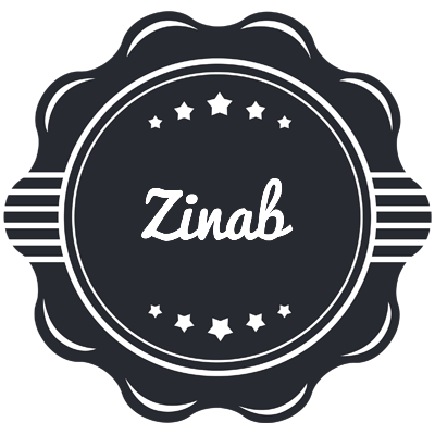 Zinab badge logo
