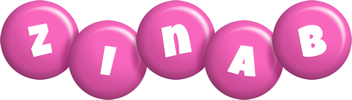 Zinab candy-pink logo