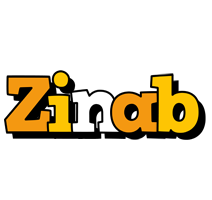 Zinab cartoon logo