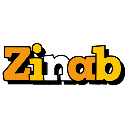 Zinab cartoon logo
