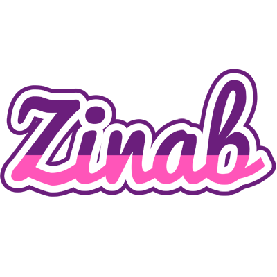 Zinab cheerful logo
